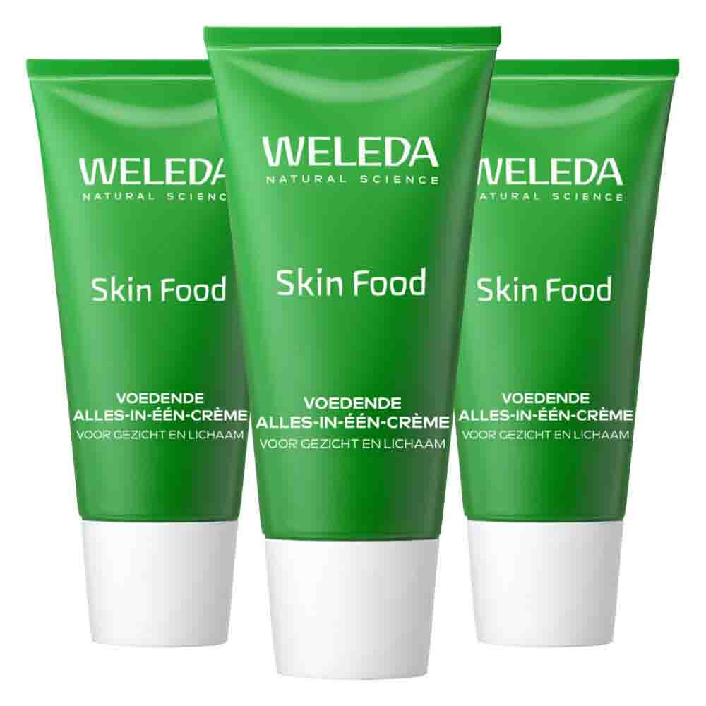 3x WELEDA Skin Food Voedende Crème 30 ml