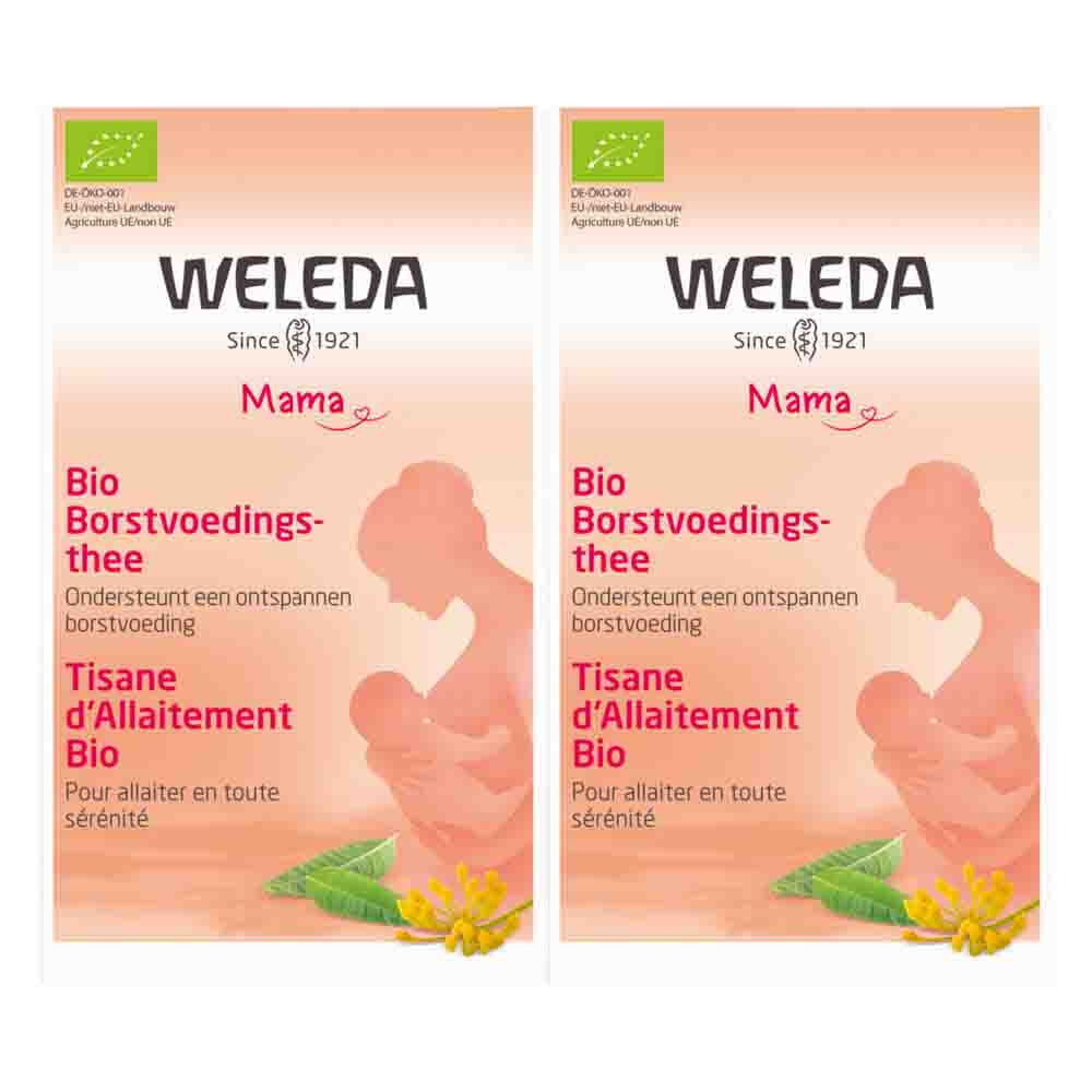 2x WELEDA Mama Borstvoedingsthee Bio 20 stuks