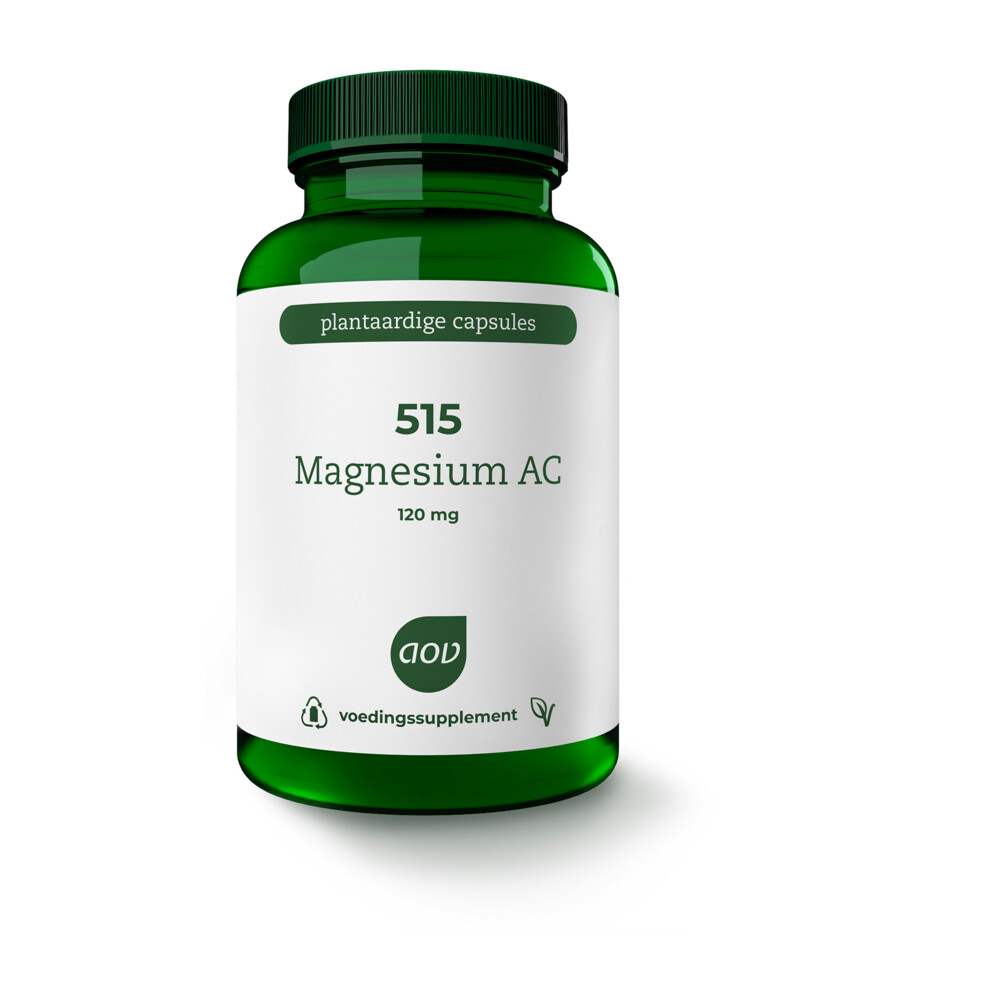 Gratis Verzending: 2x AOV 515 Magnesium AC 120 vegacapsules