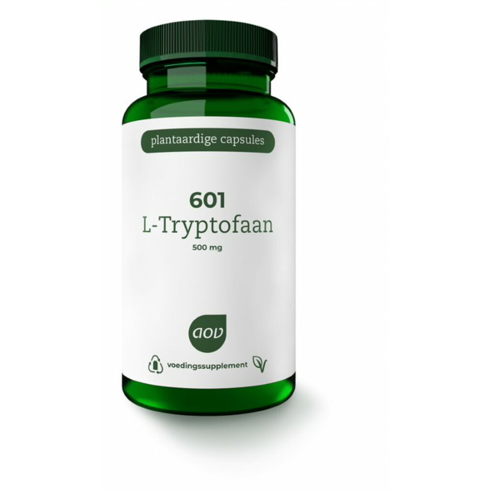 Gratis Verzending: 2x AOV 601 L-tryptofaan 60 vegacapsules