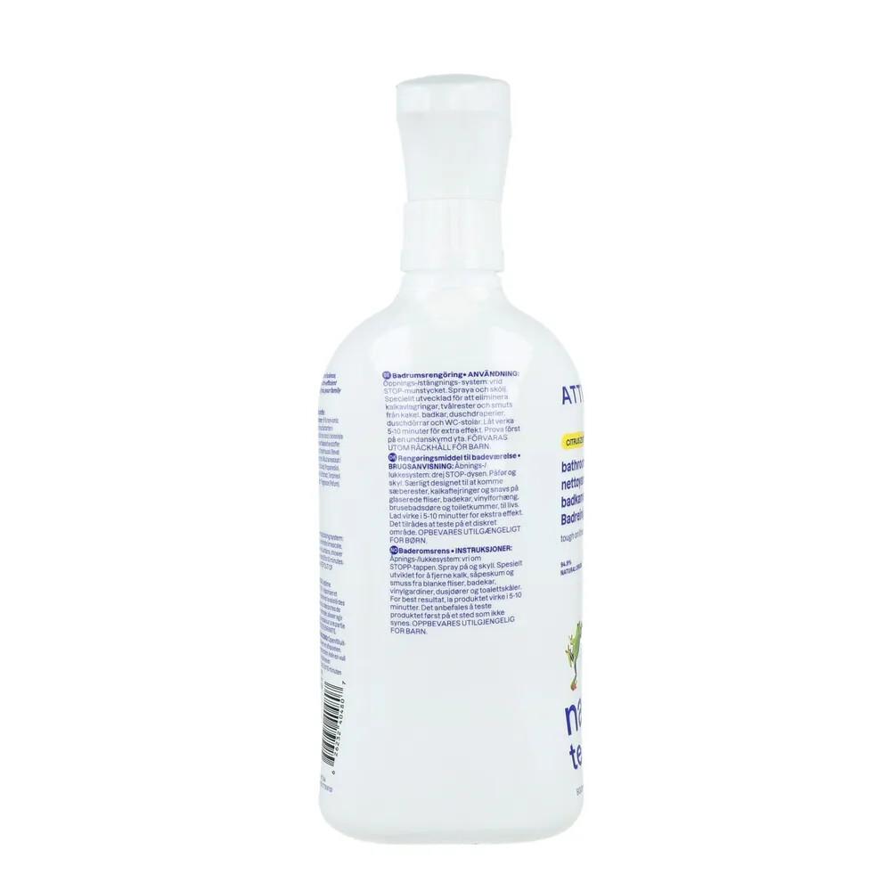 Attitude Badkamerreiniger Citrus Zest 800 ml, foto 4