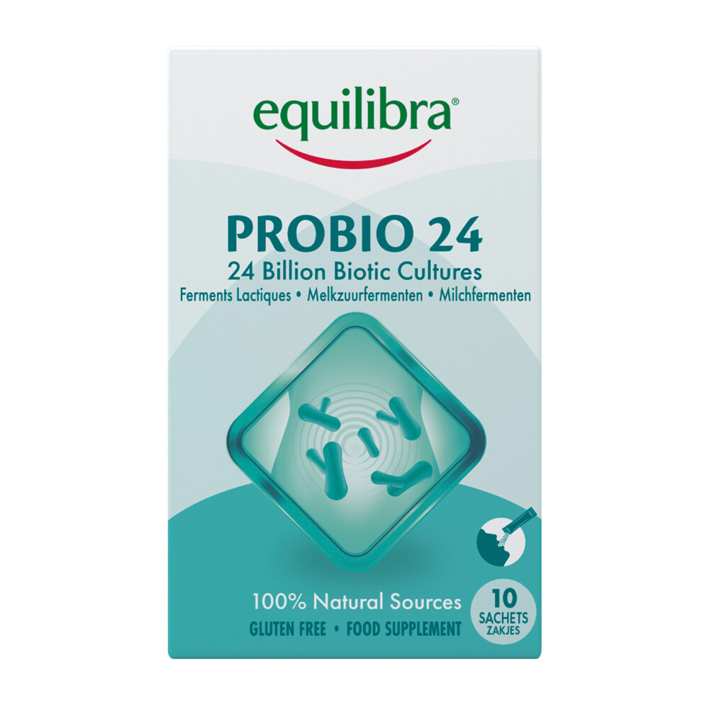 Gratis Verzending: Equilibra 24 Billions Probiotics 10 stuks