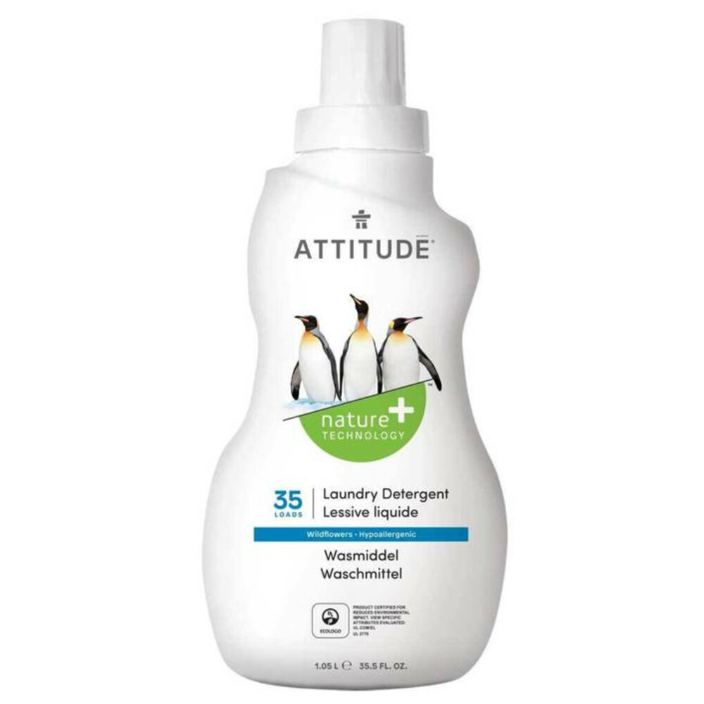 ATTITUDE wasmiddel wildflowers 1050ml