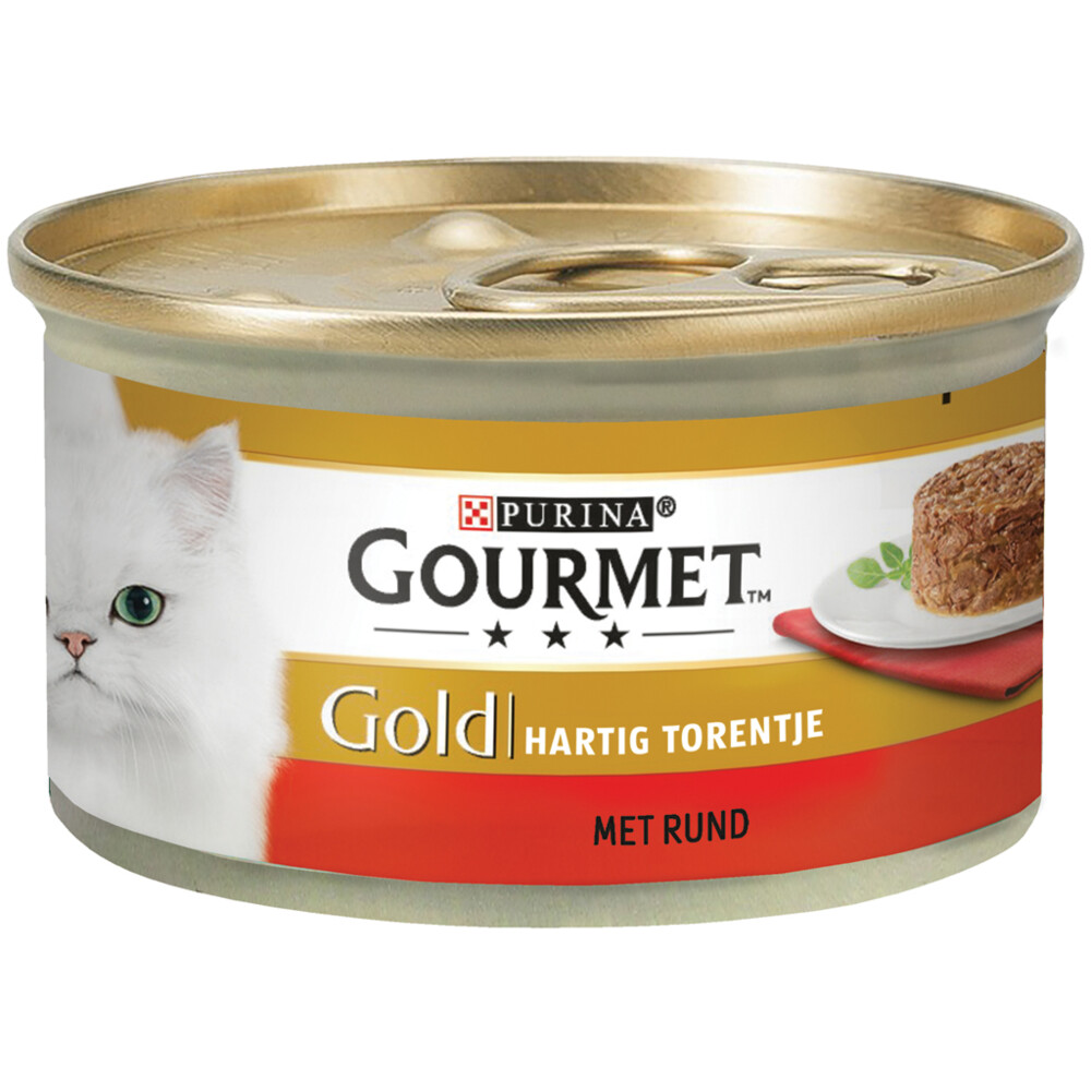 Gourmet Gold Hartig Torentje Rund 85 gr