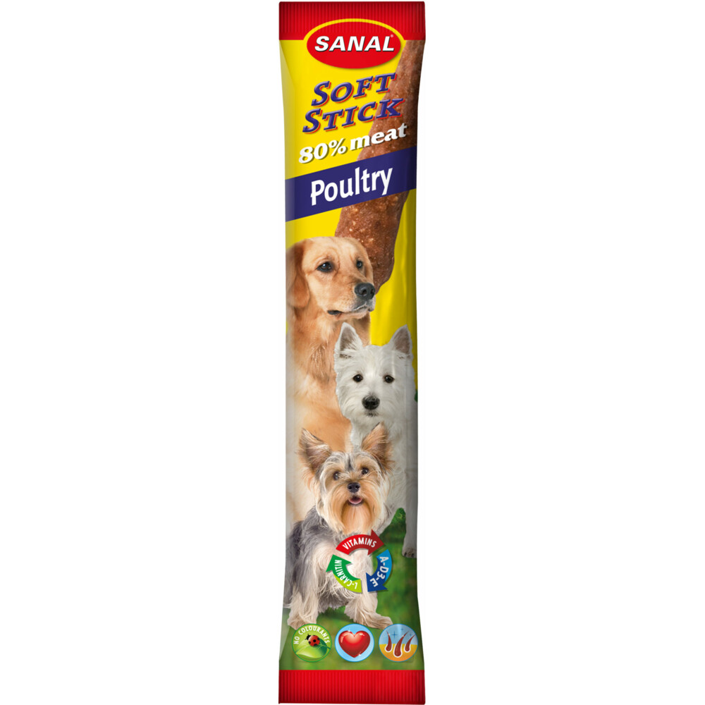 Sanal Hond Soft Stick Gevogelte