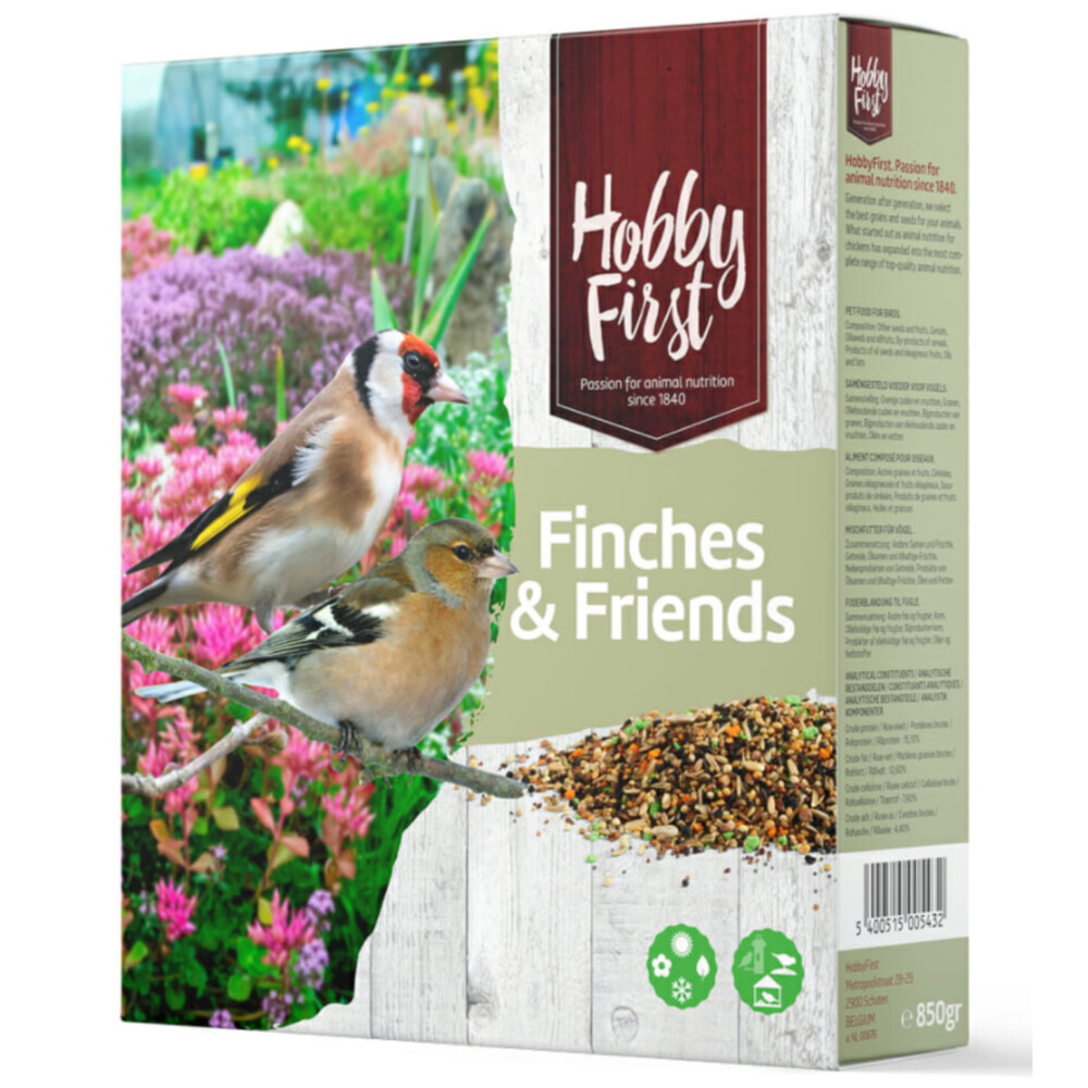 Hobby First 7x Wildlife Finches&amp, Friends 850 gr online kopen
