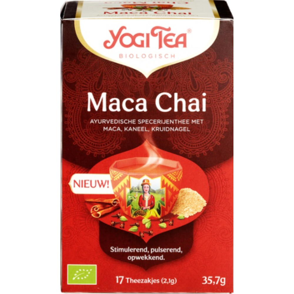 Yogi tea Maca Chai 12 Stuks