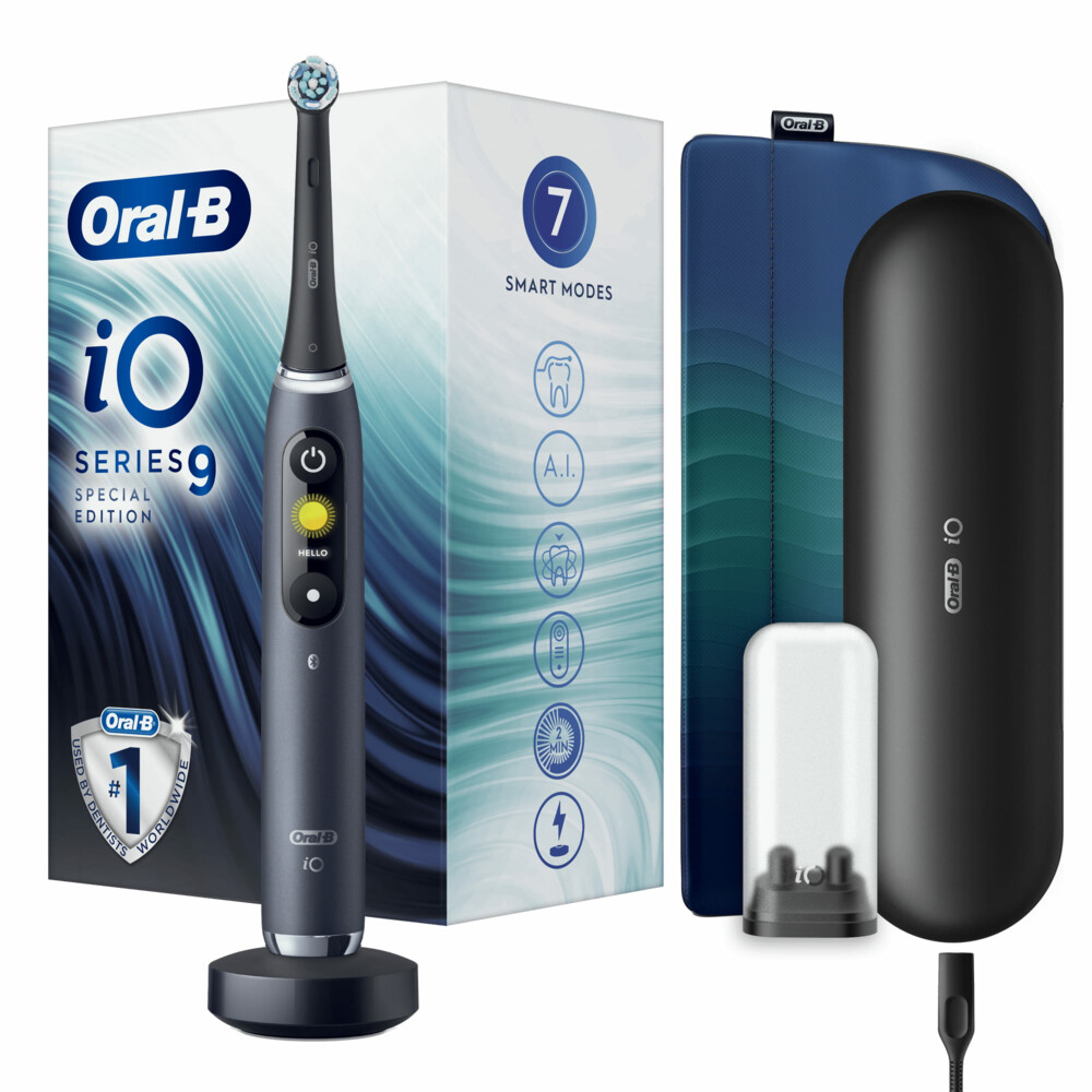 prachtig Grafiek draaipunt Oral-B Elektrische Tandenborstel iO Series 9 Black Onyx Special Edition |  Plein.nl