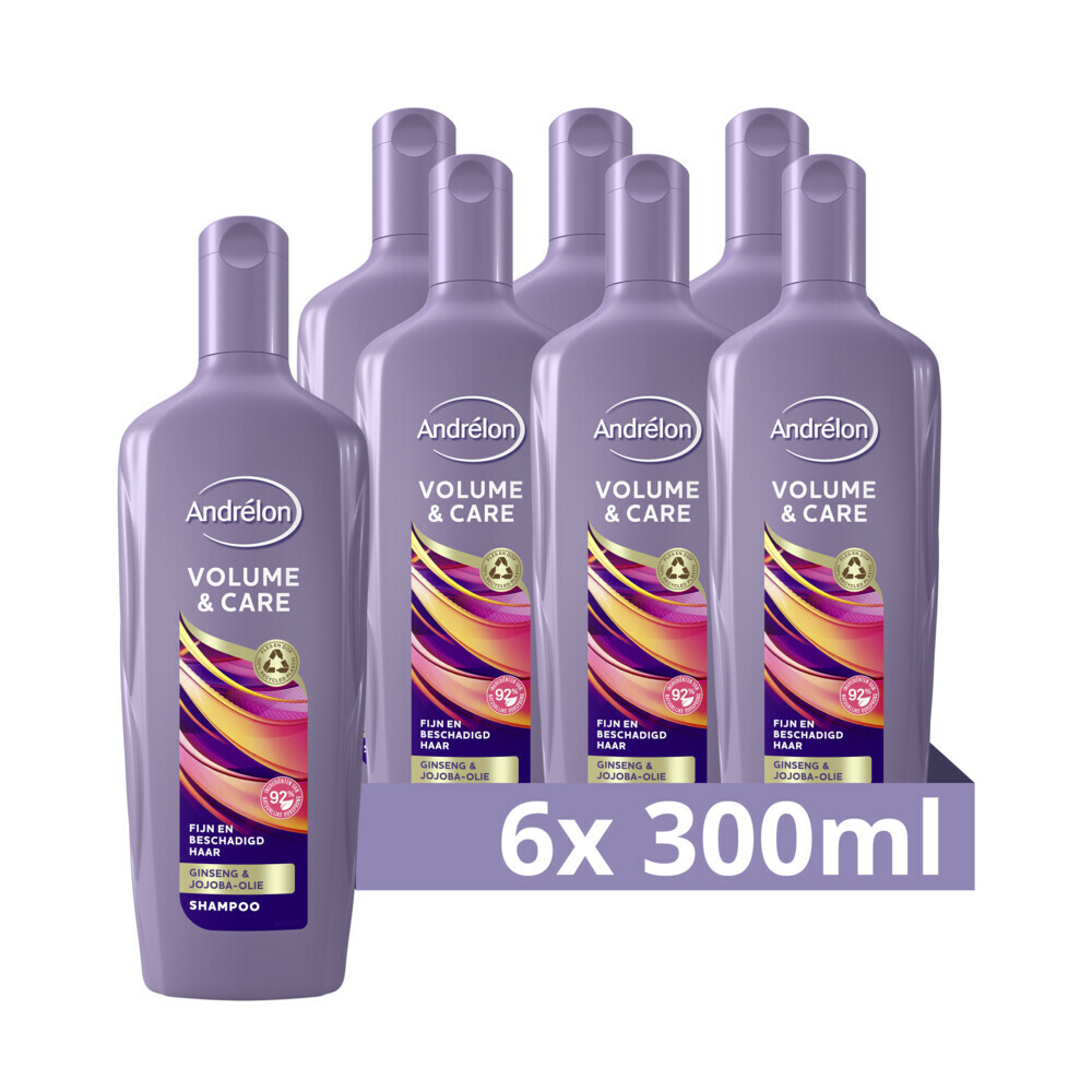 Andrelon Intense Volume & Care shampoo 6 x 300 ml