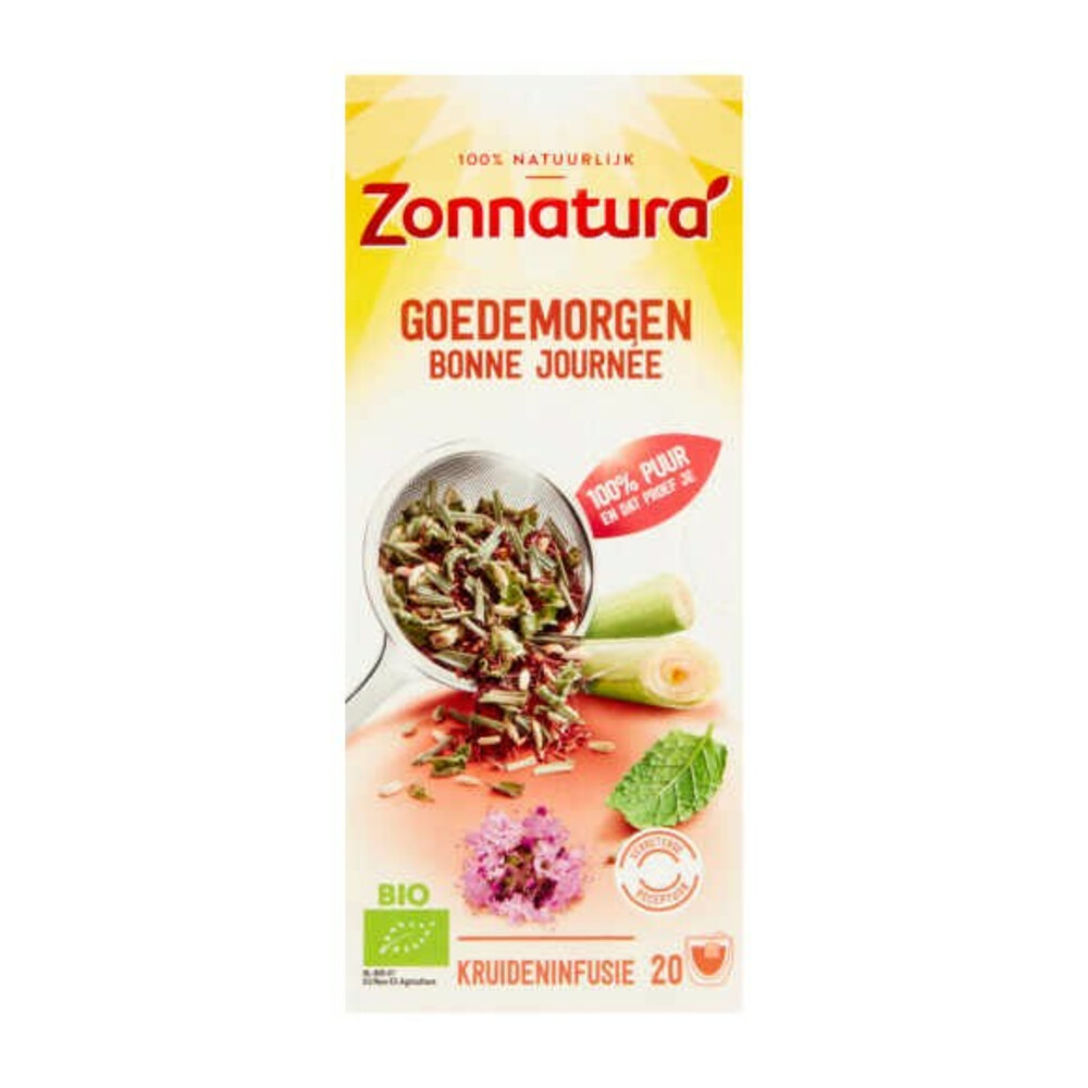 Zonnatura Thee Goedemorgen Bio 20 stuks