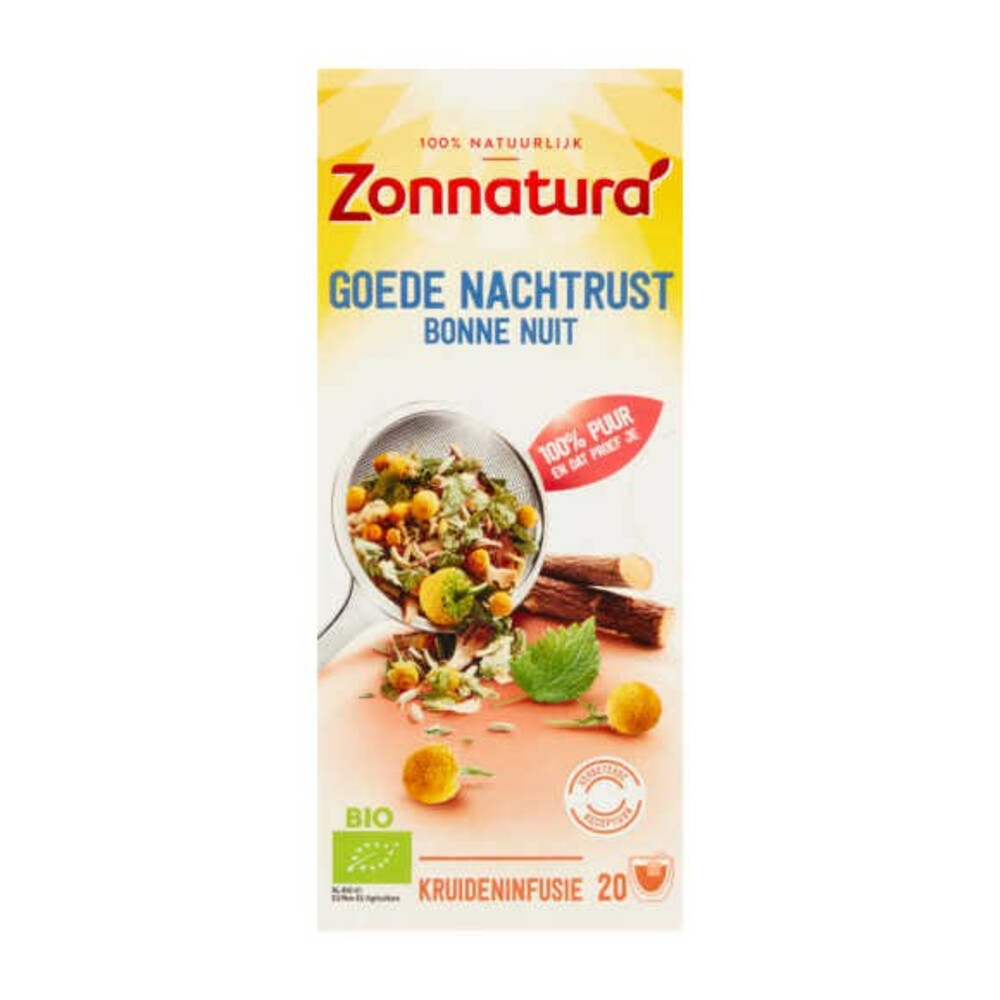 Zonnatura Thee Goede Nachtrust Bio 20 stuks