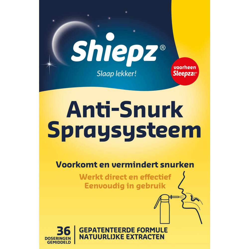 Shiepz Anti-Snurk Spraysysteem 45 ml