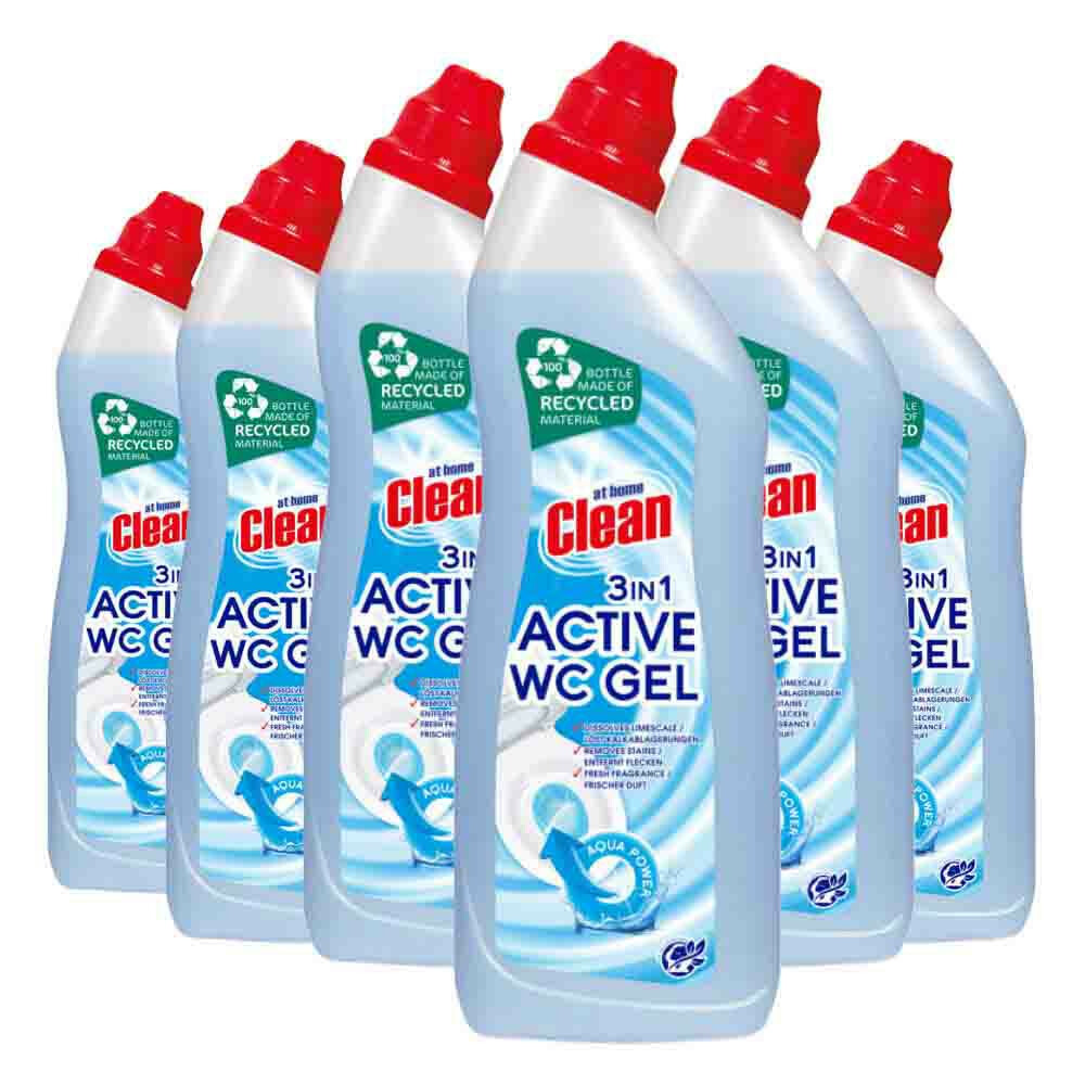 6x At Home Toiletreiniger Ocean 750 ml