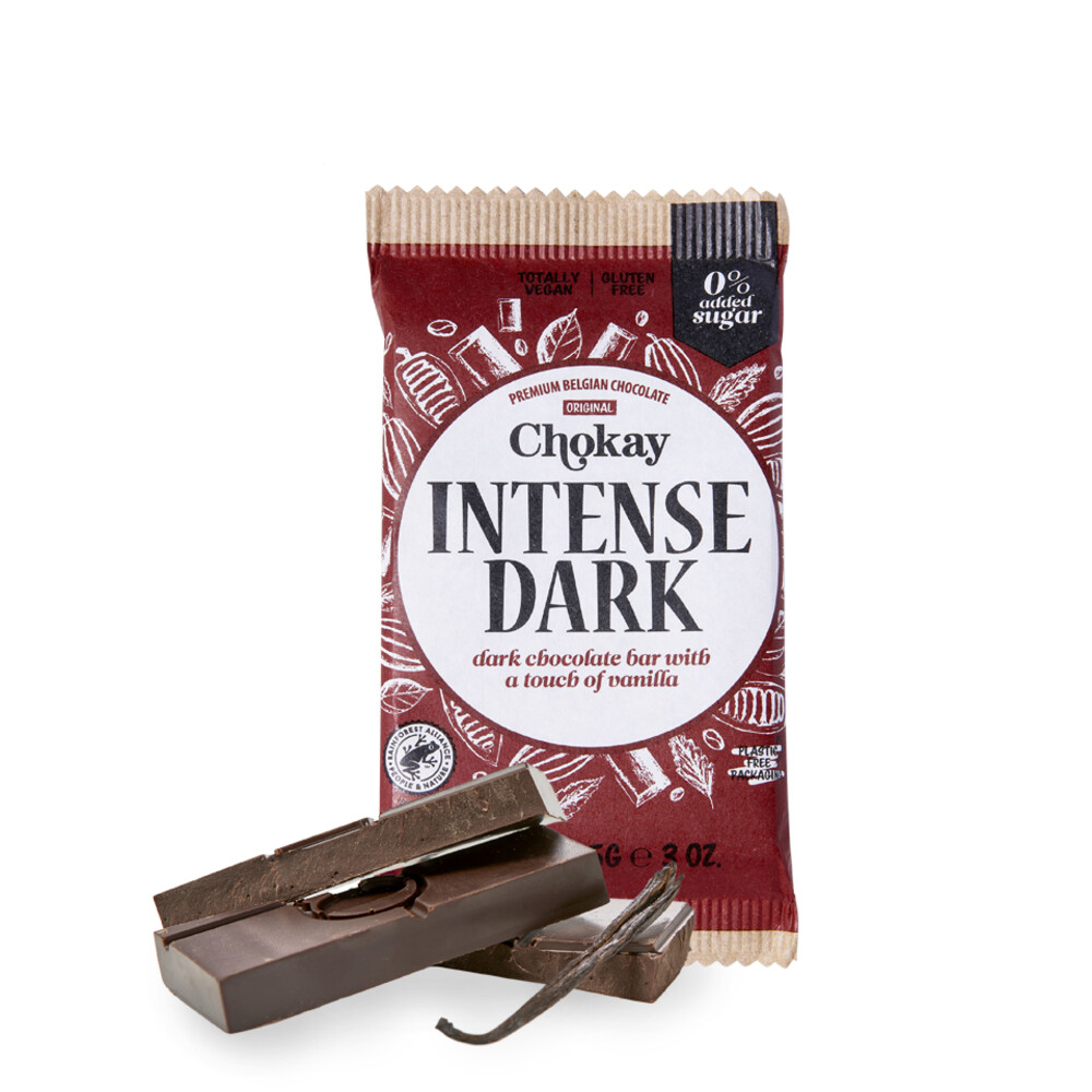 3x Chokay Original Pure Chocolade Intens Donker 85 gr