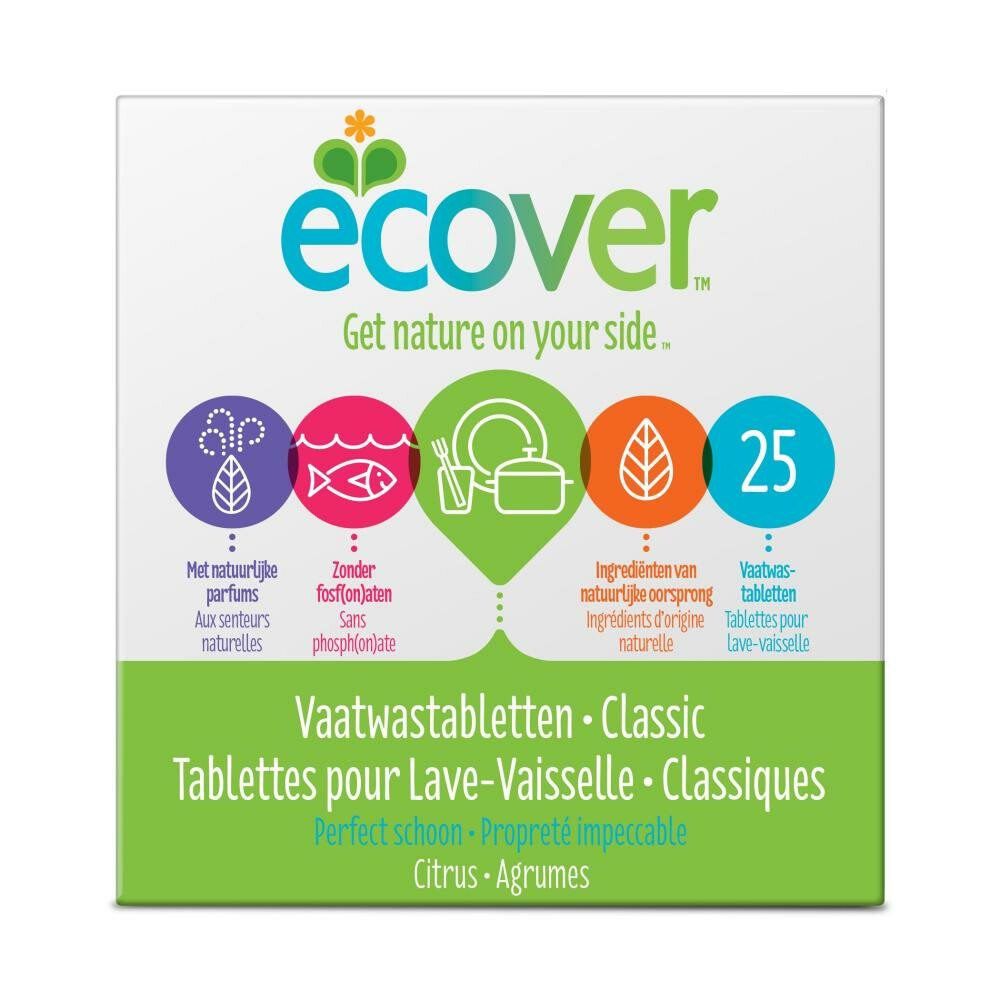 Ecover Vaatwasmachine Tabletten 25tab