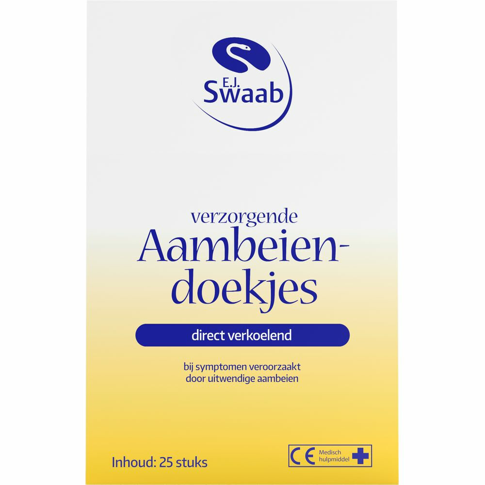 6x Dr. Swaab Verzorgende Aambeiendoekjes 25 stuks