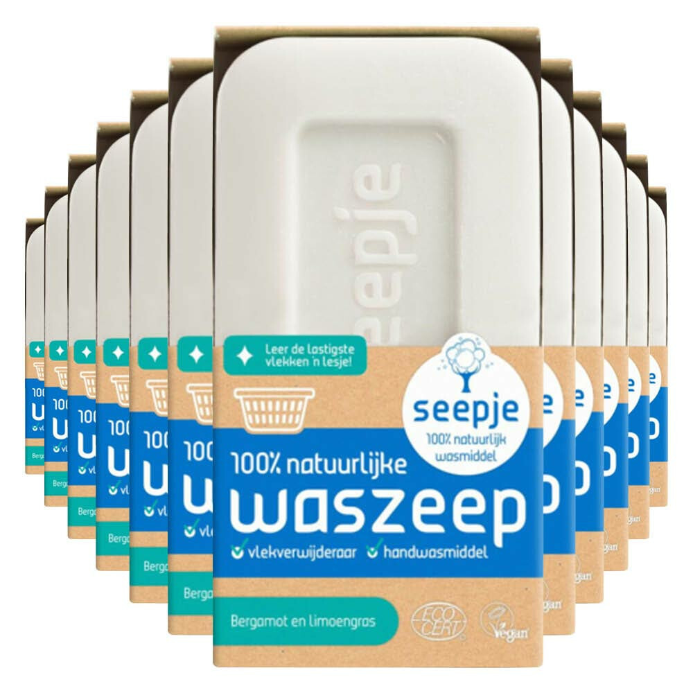 12x Seepje Waszeep Blok 120 gr