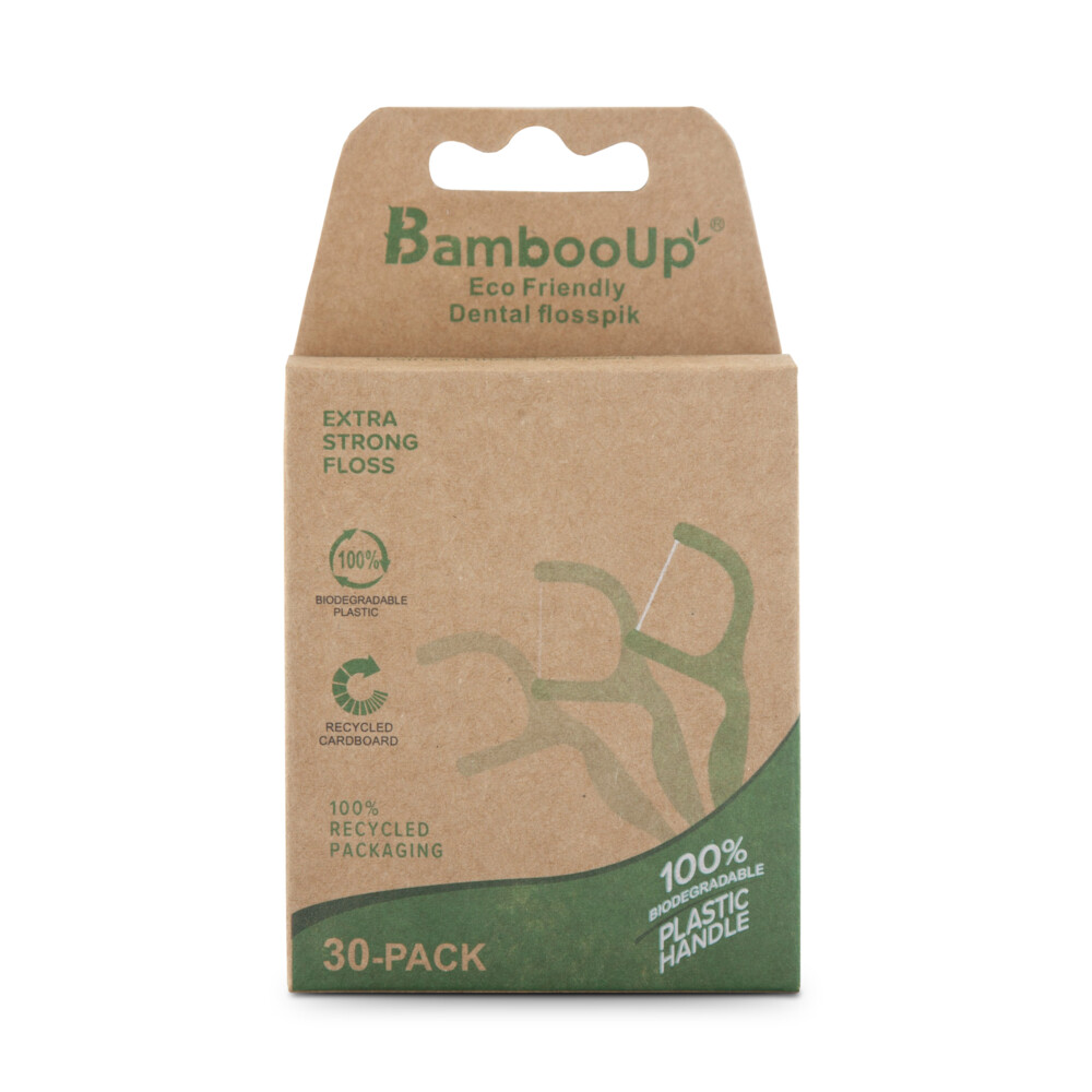 BambooUp PLA Floss Picks 30 stuks