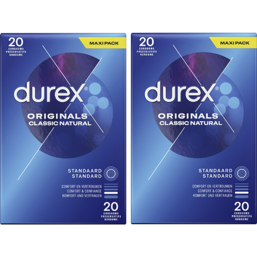 Durex Condooms Classic Natural 40 stuks