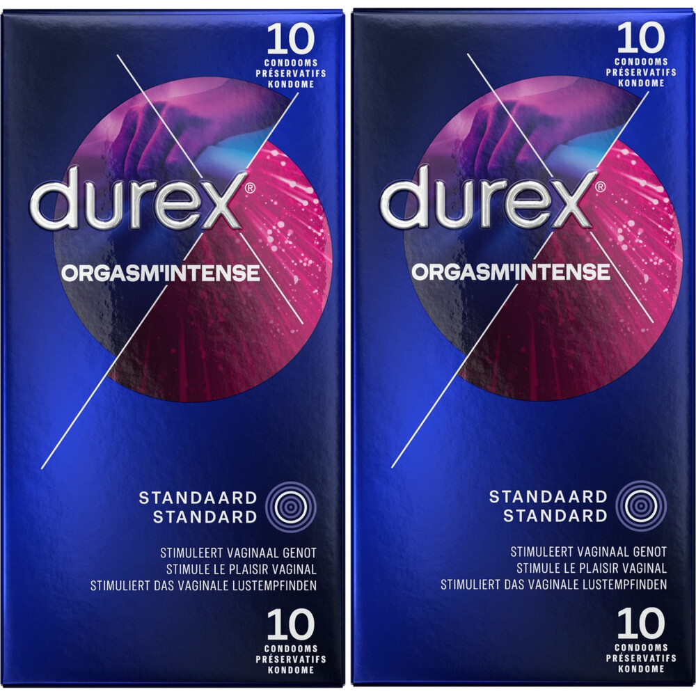 Durex Condooms Orgasm Intense 20 stuks