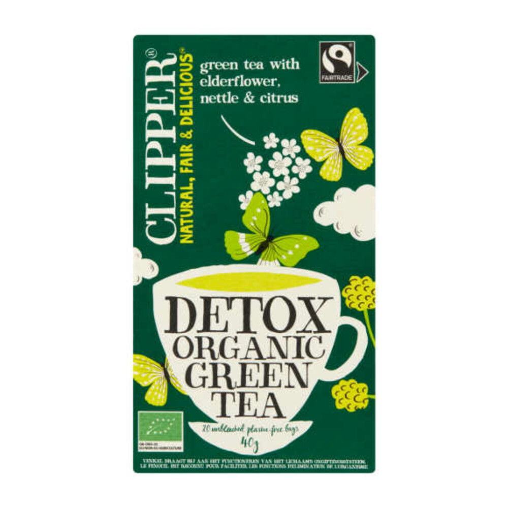 Clipper Detox green tea 20st