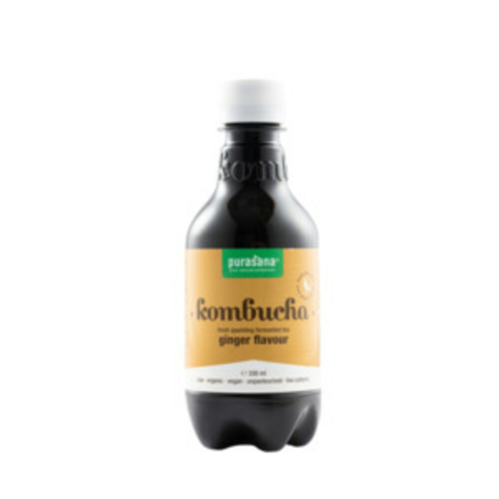 Purasana Kombucha Drank Gember Bio 330 ml