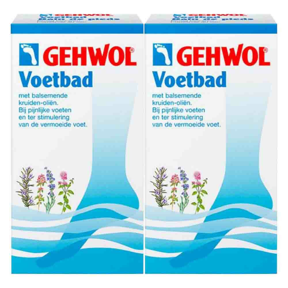 2x Gehwol Voetbad 400 gr