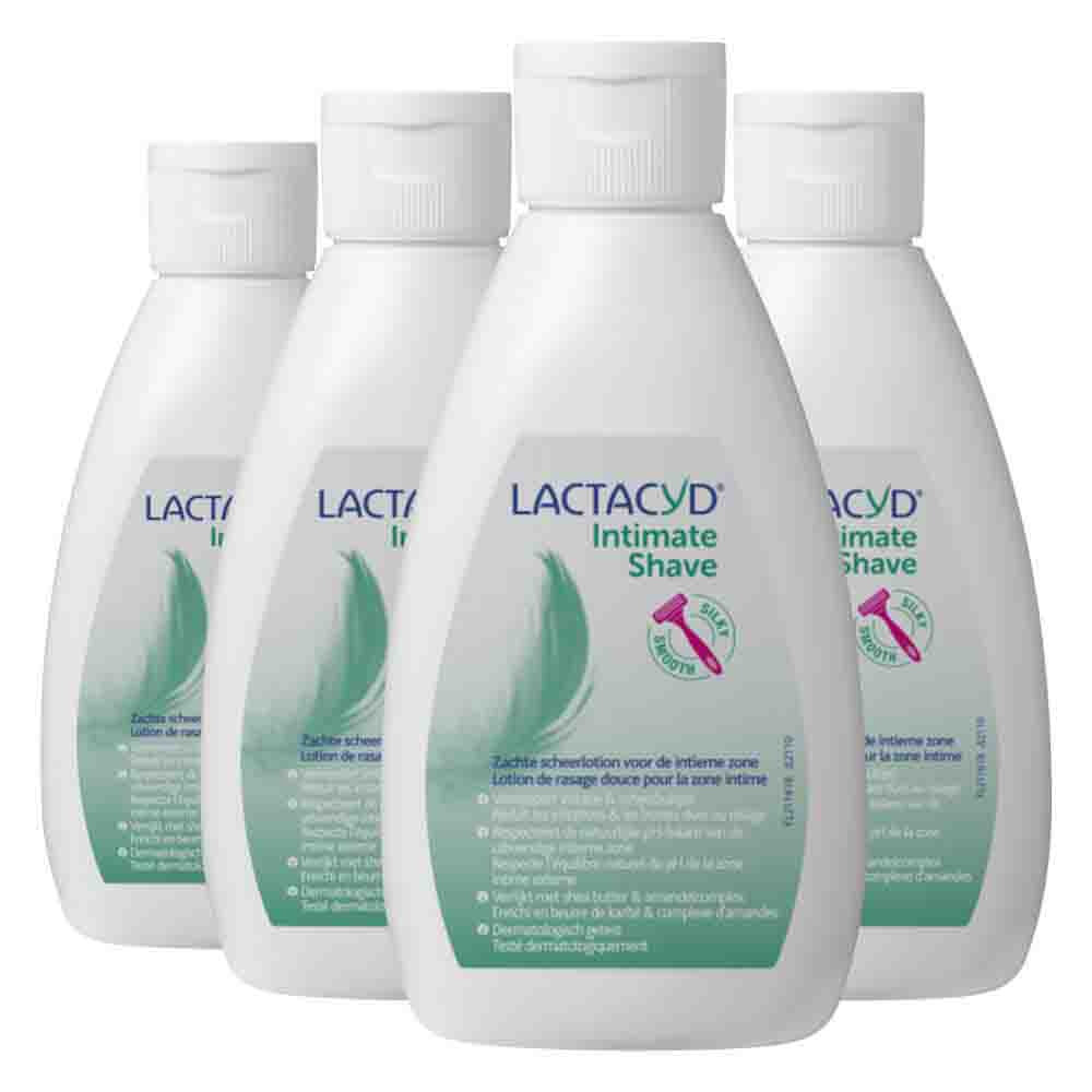 4x Lactacyd Intimate Shave 200 ml