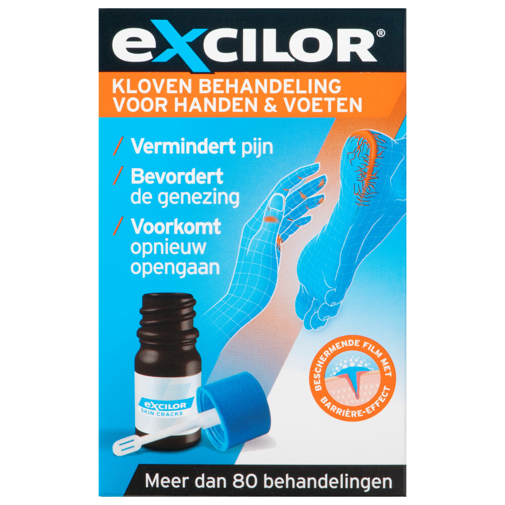 Harde ring redactioneel Tien Excilor Kloven Behandeling Voor Handen & Voeten 7 ml | Plein.nl