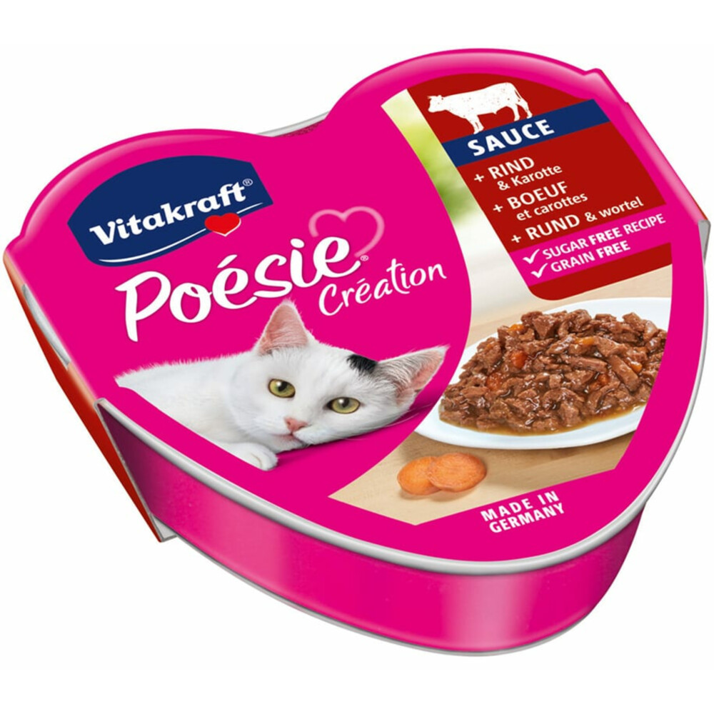 VITAKRAFT Kattenvoer Poésie Classique Choise vlees multipack 12 st kopen