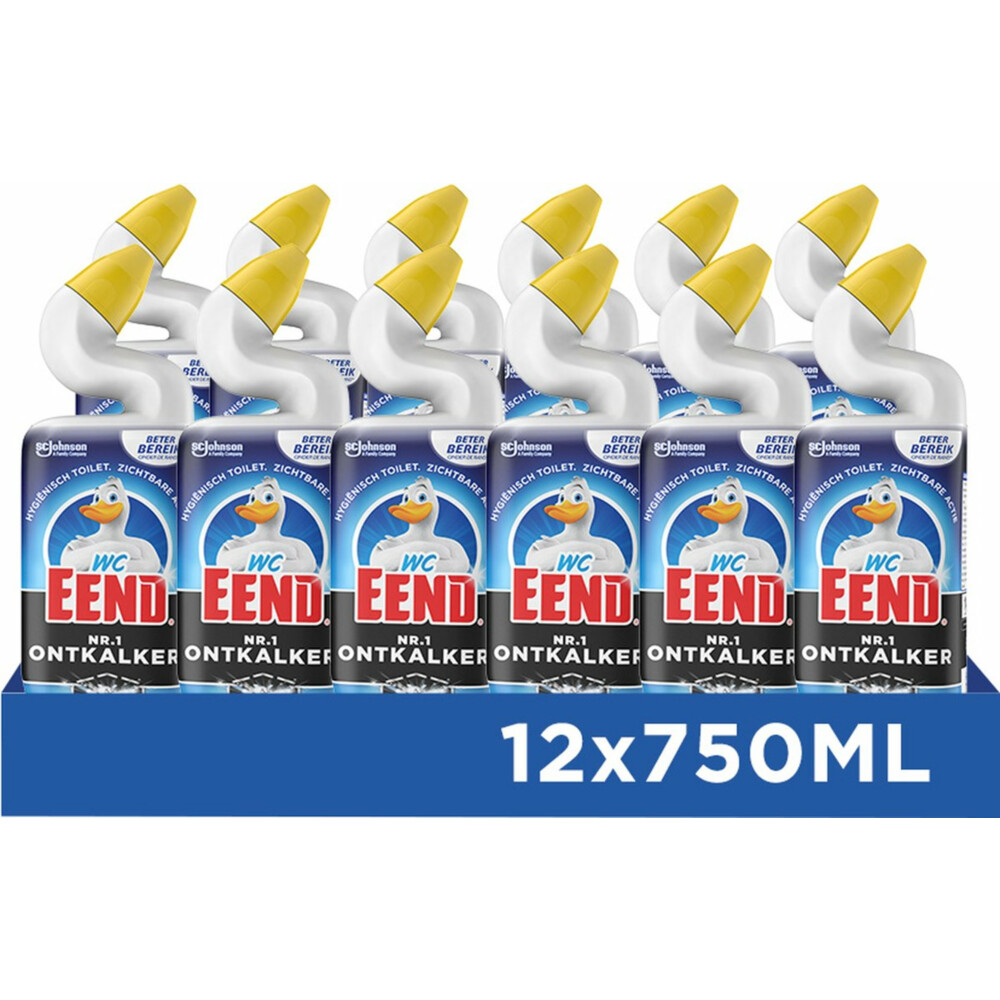 12x WC Eend Ontkalker Nr. 1 750 ml