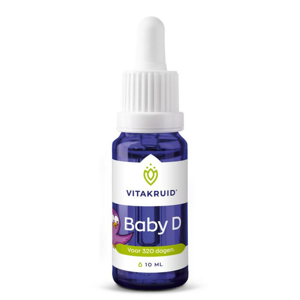 Vitakruid Vitamine D Baby Druppels (10ml)