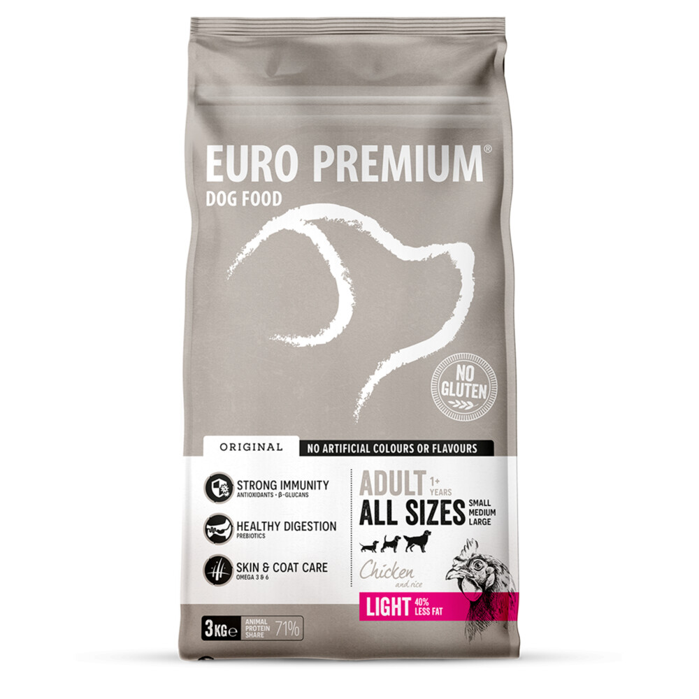 4x Euro-Premium Adult Light 3 kg