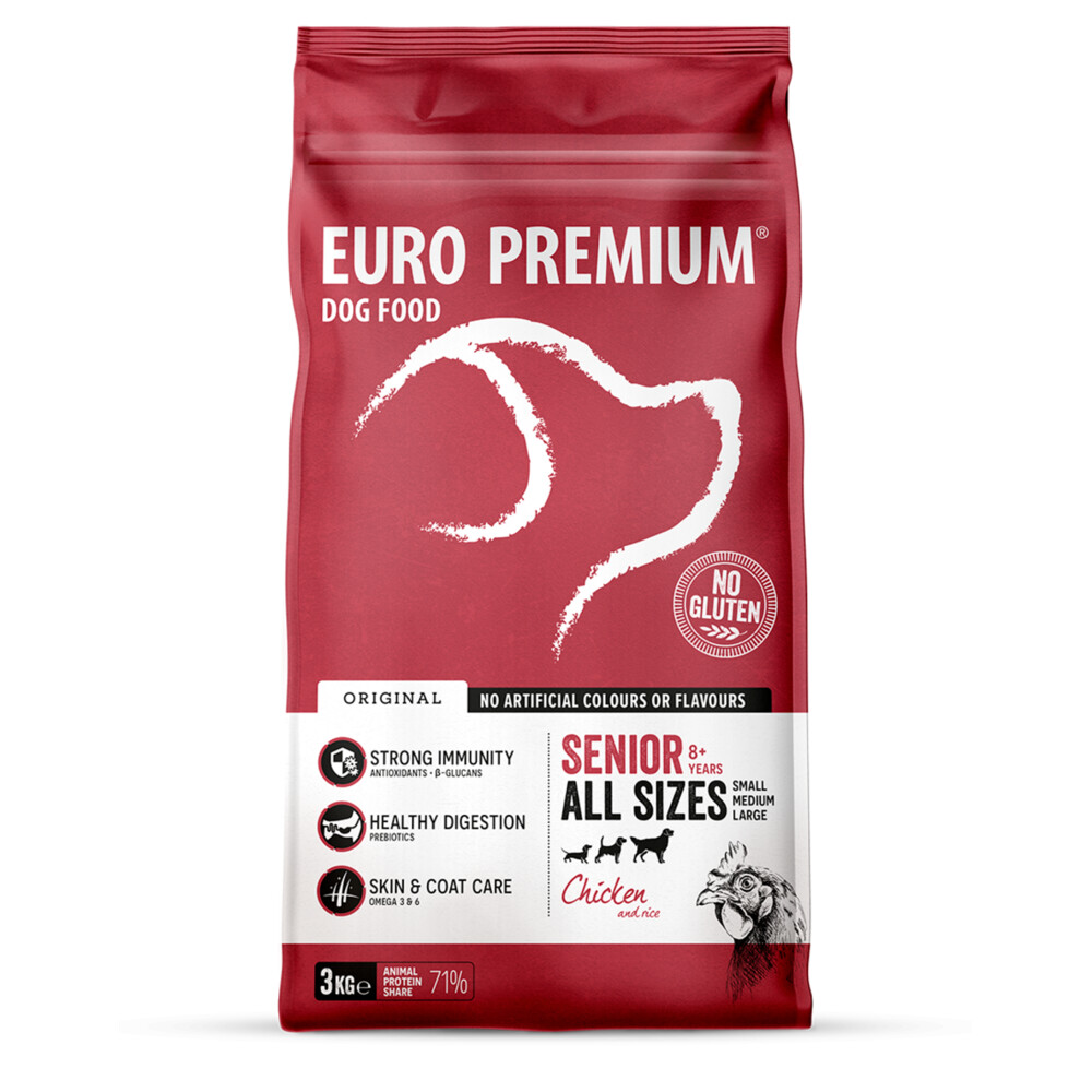 Euro-Premium Senior Kip - Rijst kg Plein.nl
