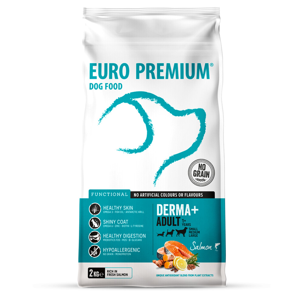 4x Euro-Premium Adult Derma+ 2 kg