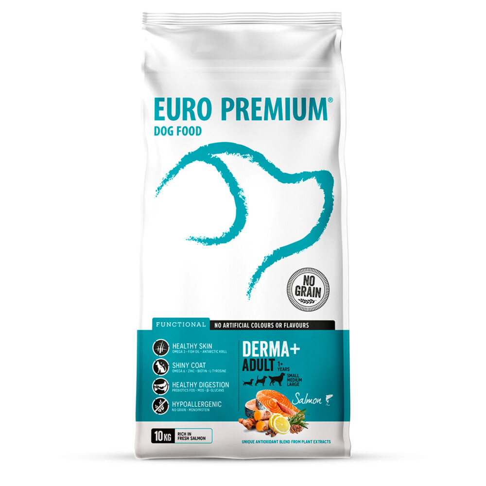 Euro-Premium Adult Derma+ 10 kg