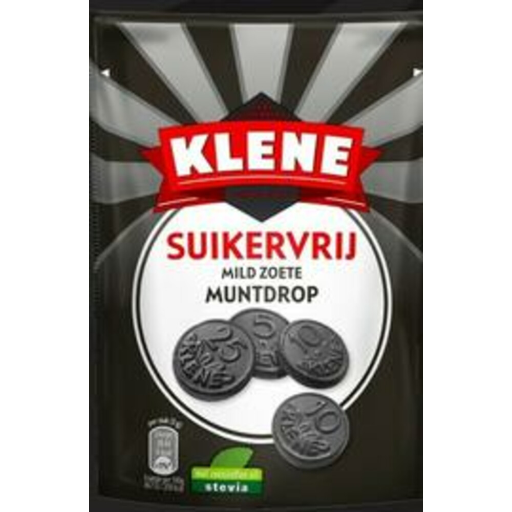 6x Klene Muntdrop Suikervrij 105 gr