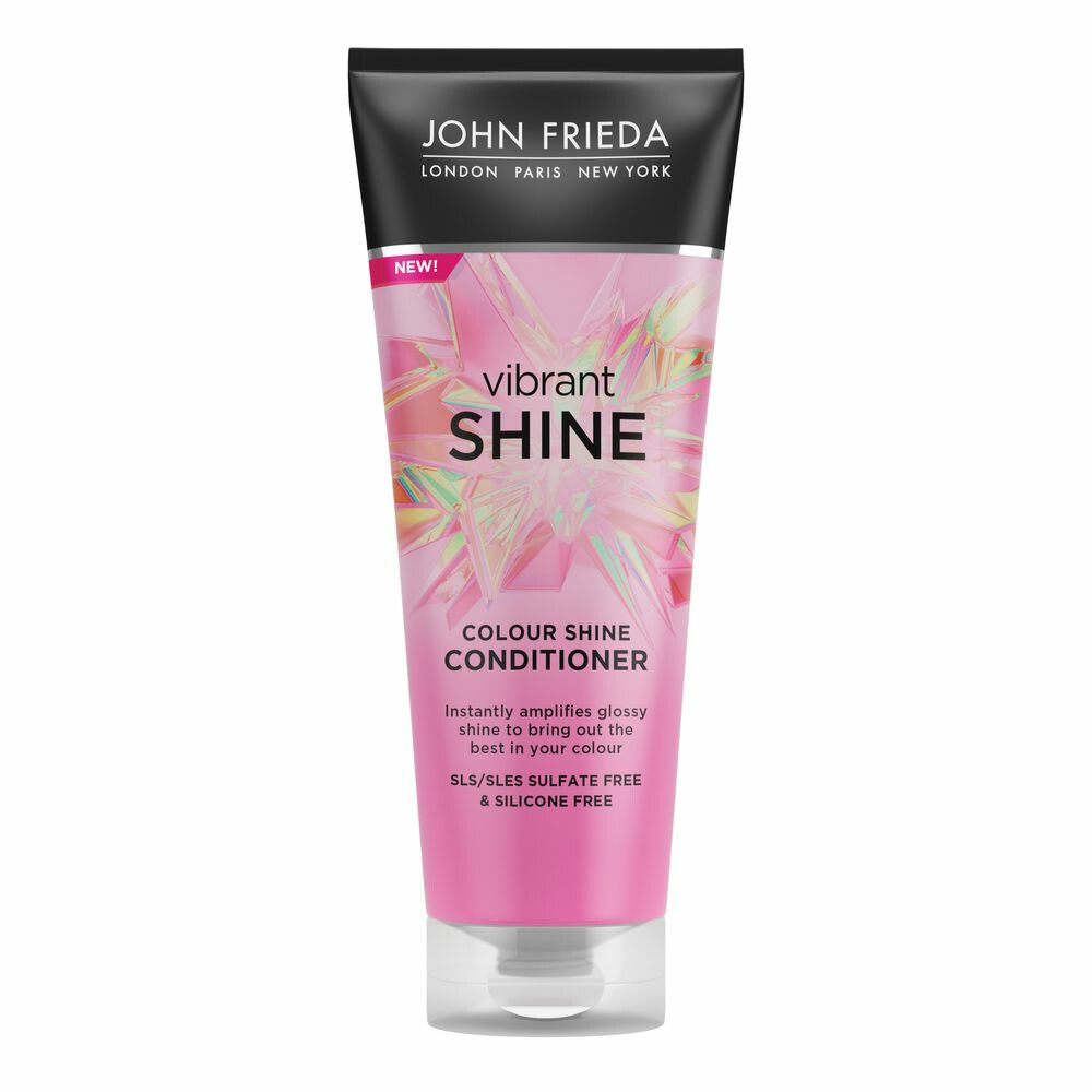 4x John Frieda Vibrant Shine Colour Conditioner 250 ml