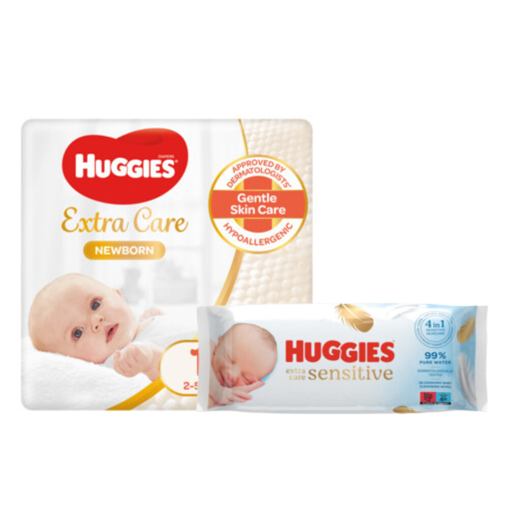 parfum Heerlijk zonne Huggies Newborn Pakket | Plein.nl
