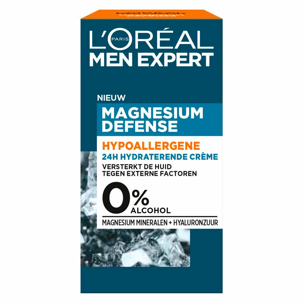 3x L'Oréal Men Expert Magnesium Defence Dagcrème 50 ml