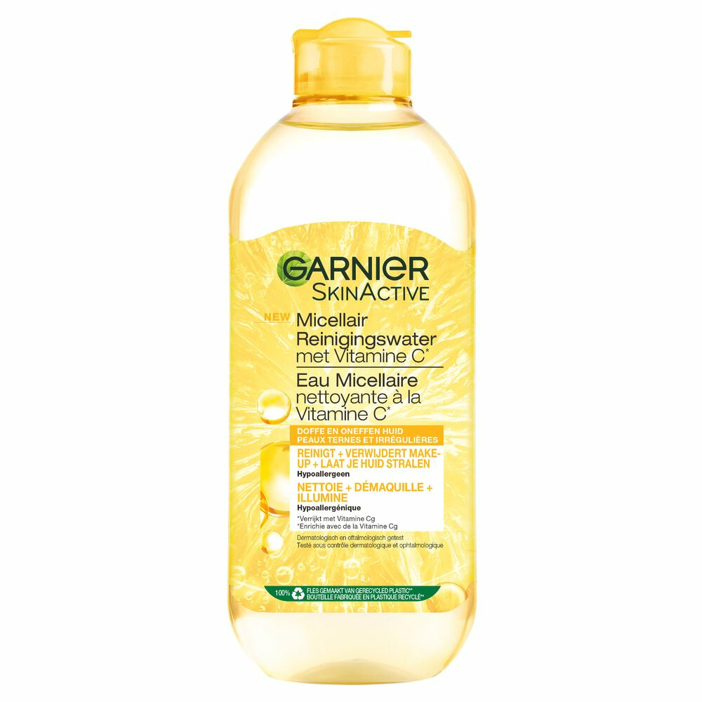 3x Garnier Micellair Reinigingswater met Vitamine C 400 ml