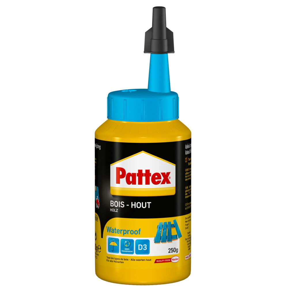 Pattex houtlijm waterproof 250 g