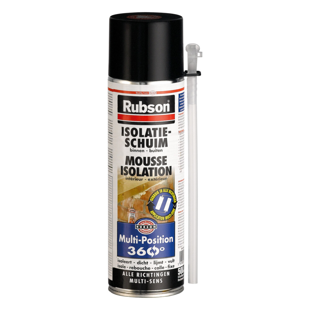 Rubson isolatieschuim multi-position 360° 500 ml