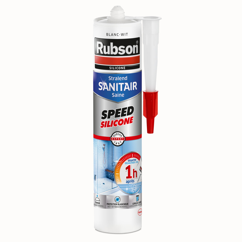 Rubson silicone Sanitair Speed wit 280ml