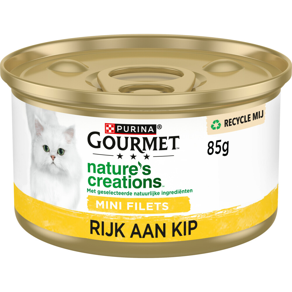 Gourmet Naturals Blik Tomaat - Spinazie 85 gr