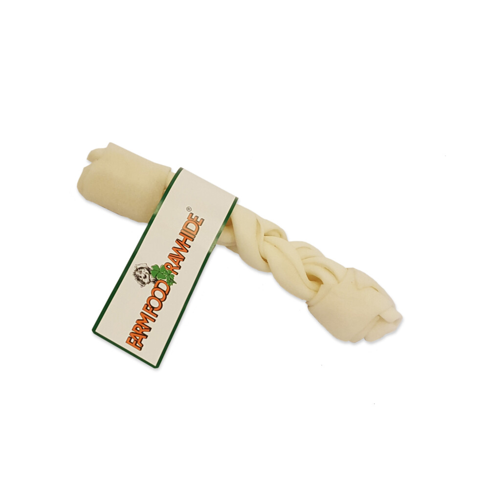 Farm Food Rawhide Dental Braided Stick Rund Small Hondenvoer