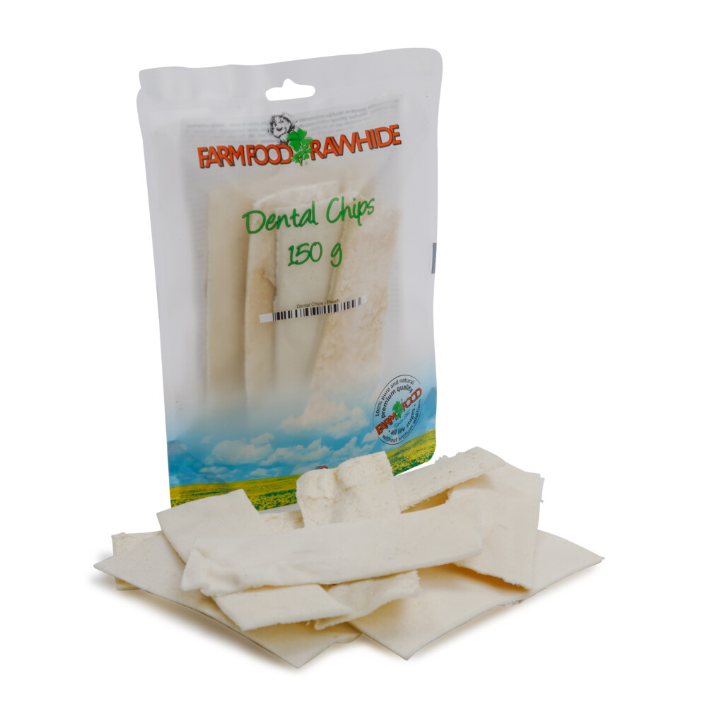4x Farm Food Rawhide Dental Chips 150 gr
