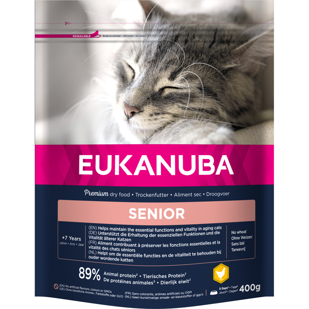 Eukanuba Kattenvoer Senior Top Condition 7+ CKN 400 gr