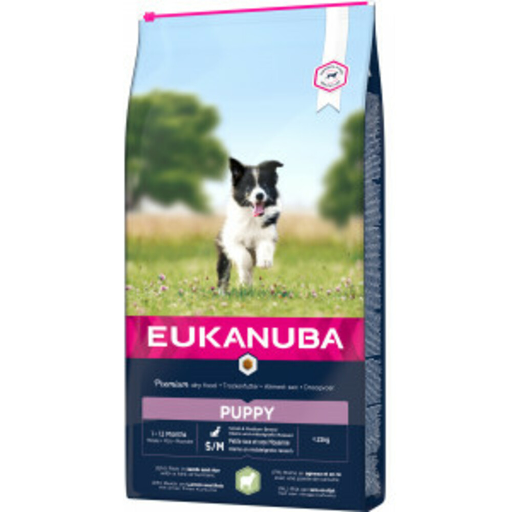 Eukanuba Puppy Small & Medium Breed Lam Hondenvoer 2.5 kg
