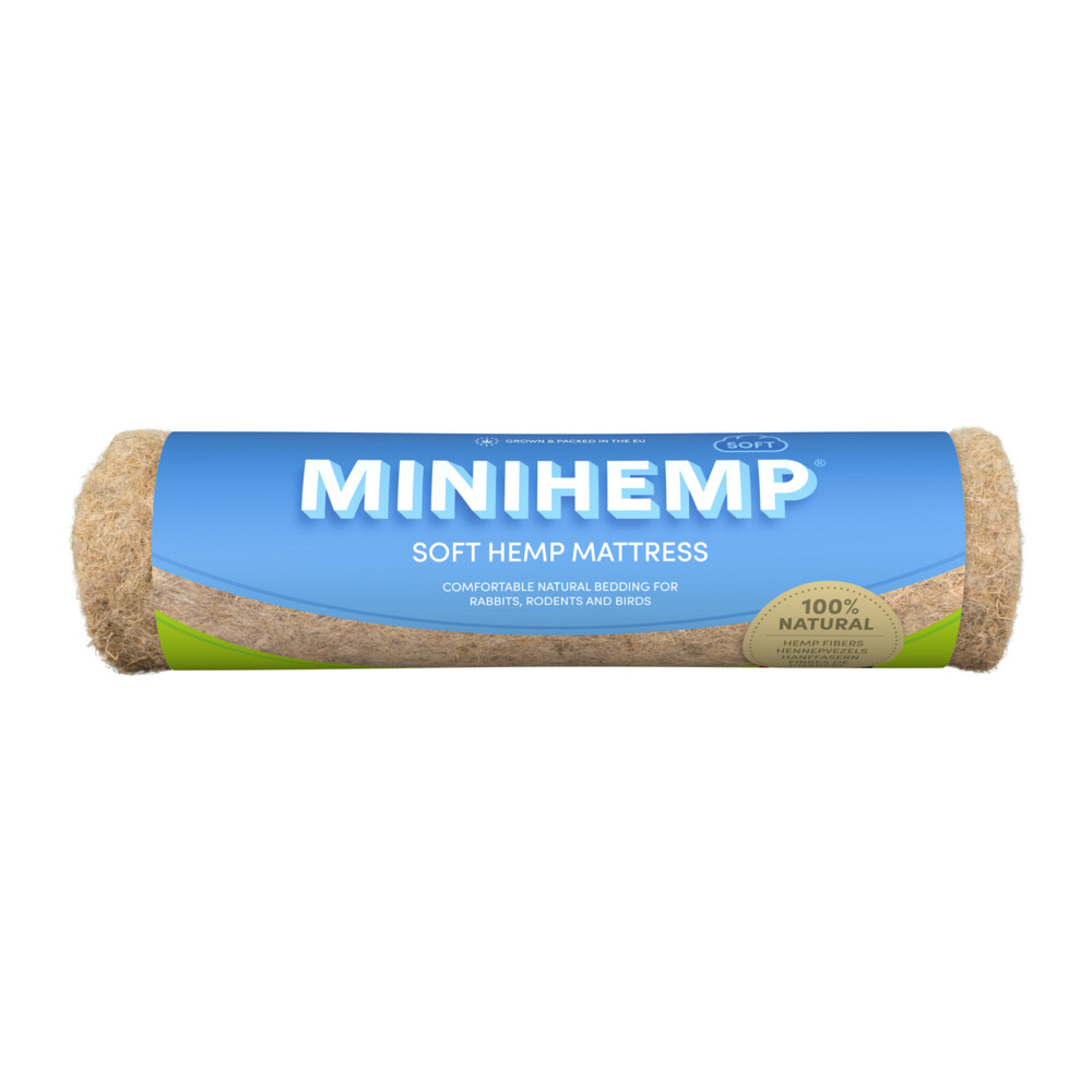 Hempflax Mini Hemp Soft Matras Bodembedekking 40x100 cm